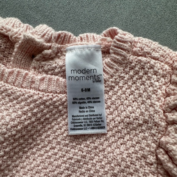 Modern Moment’s - Pink - Knit Romper - Picture 3 of 3